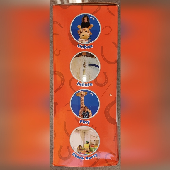 Inflate-a-mals Ride On Horse, OS (See Box for Measurements) - Picture 3 of 10